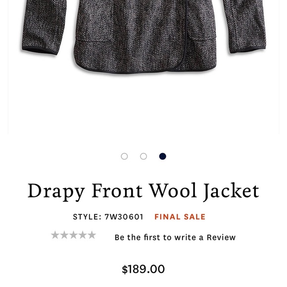 Lucky brand wool coat - Picture 4 of 4